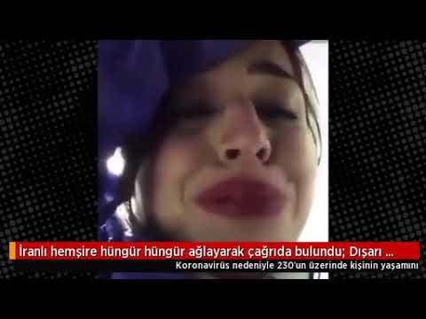 İranlı hemşire hüngür hüngür ağlayarak çağrıda bulundu Dışarı çıkmayın