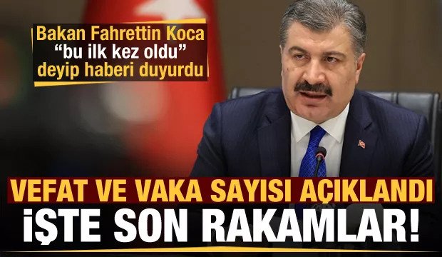 13 Mayıs korona tablosu ve vaka sayısını açıkladı