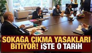 Sokağa çıkma yasakları bitiyor İşte o tarih