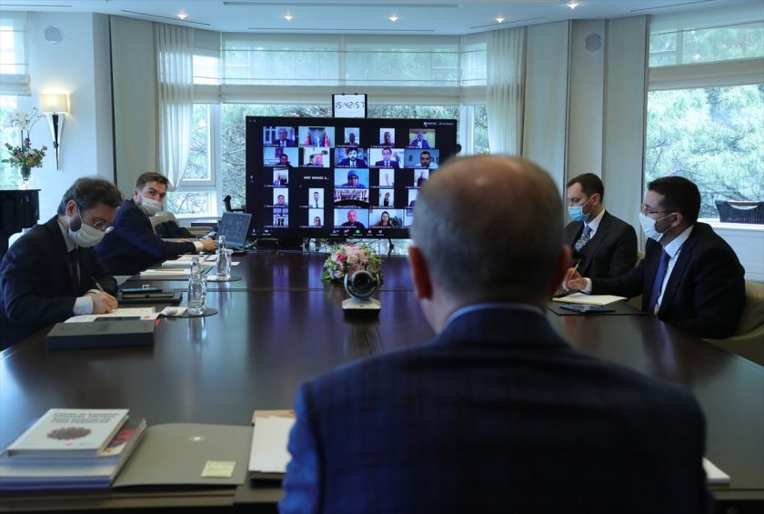 Erdoğan 81 il teşkilatı ile bayramlaştı