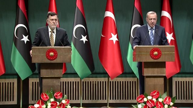 Cumhurbaşkanı Erdoğan ve Serrac'dan Akdeniz mesajı