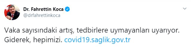 13 Haziran Korona Tablosu 