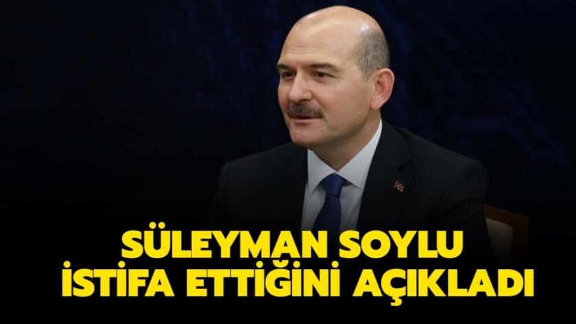 İçişleri Bakanı Süleyman Soylu istifa etti
'BEN BUNU DA NORMAL KARŞILIYORUM'
Bu saatte sokakta Türkiye’de açık olan yerler çok az olduğu için milletimizin telaşı var, ben bunu da normal karşılıyorum diyen Soylu, ''Akşamüstü sayın Cumhurbaşkanımızın talimatı çerçevesinde hafta sonu itibariyle 30 büyükşehir ve Zonguldak’ta sokağa çıkma yasağı ilan edildi. Vatandaşlara çağrım şudur, bir telaşa gerek yok. Şöyle bir telaş olmasın. Pazar gününden itibaren devam edecek diye bir telaş söz konusu olmasın. Çok doğaldır, insanlar yarım saat içinde temel ihtiyaç malzemelerini alabilirler. Gece yarısından sonra sokakta kimse kalmayacak'' ifadelerini kullanmıştı.