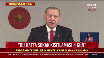 Erdoğan açıkladı 31 ilde 4 günlük sokağa çıkma kısıtlaması uygulanacak