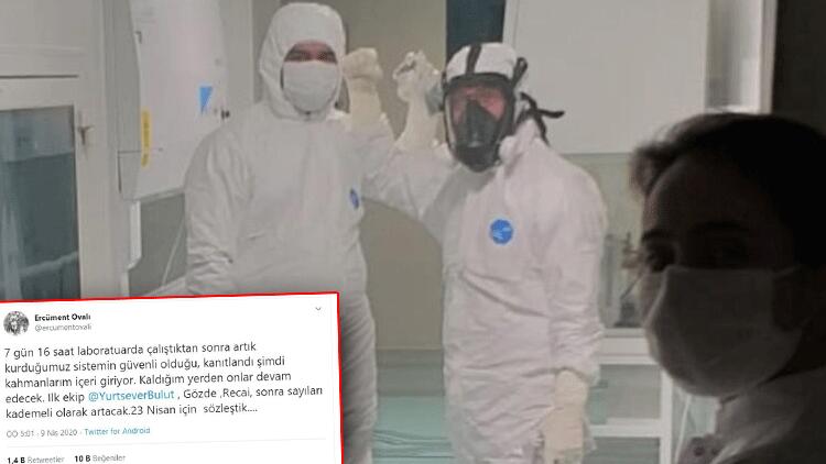 Prof. Dr. Ovalı'dan heyecanlandıran paylaşım: 23 Nisan için sözleştik