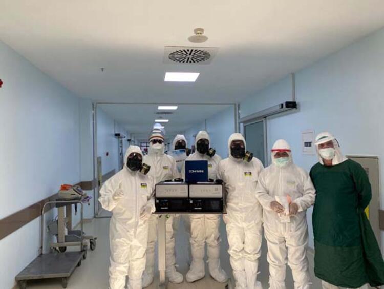 Koronavirüse karşı Türk Işın Tedavisi geliştirildi