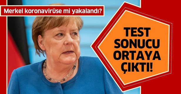 Almanya Başbakanı Angela Merkel, doktorunda koronavirüs çıktı