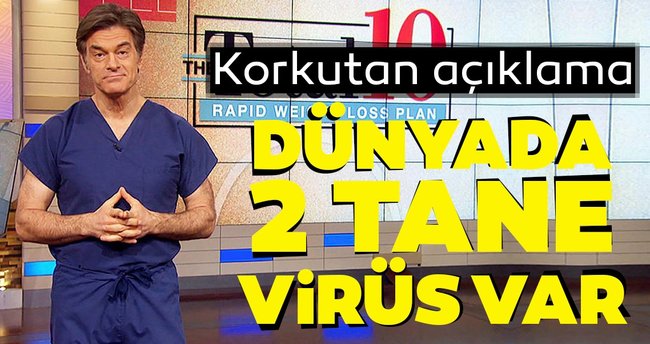 Mehmet Öz açıkladı İki tip koronavirüs var 