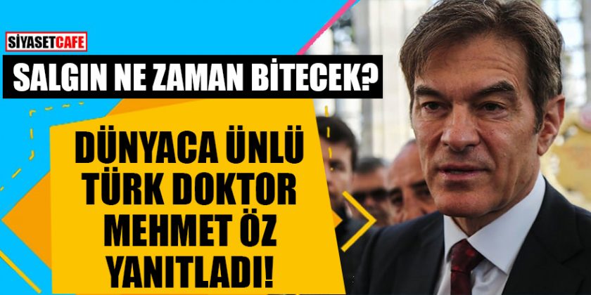 Dünyaca ünlü Türk doktor Mehmet Öz yanıtladı
