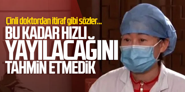 İtiraf gibi sözler Bu kadar bulaşıcı olacağı aklımıza gelmemişti