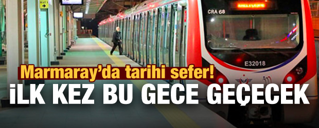 Karaismailoğlu duyurdu Marmaray'da bir ilk gerçekleşecek