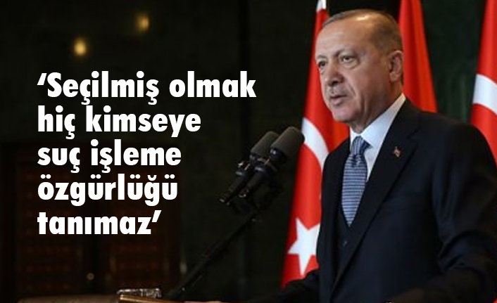 Cumhurbaşkanı Erdoğan Seçilmiş olmak