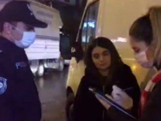 Bebek'te Yürüyüşe Çıkan Genç Kıza 3 bin Lira Ceza