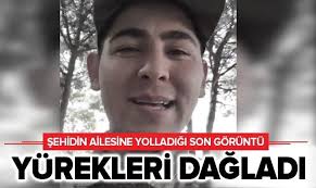 Konyalı şehit Yunus Mermer'in sevdiklerine son mesajı