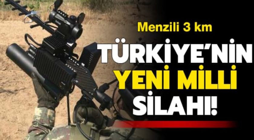 milli silahı Menzili 3 km