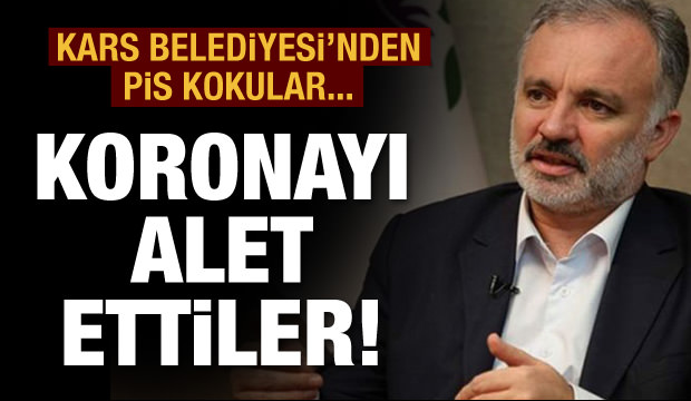 Kars Belediyesi'nde HDP-PKK dayanışması