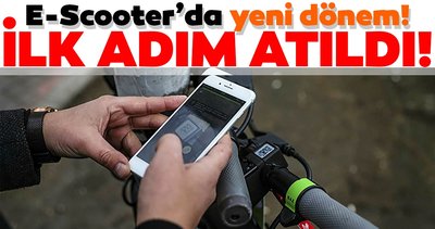 E-Scooter Yönetmeliği’nde ilk adım atıldı