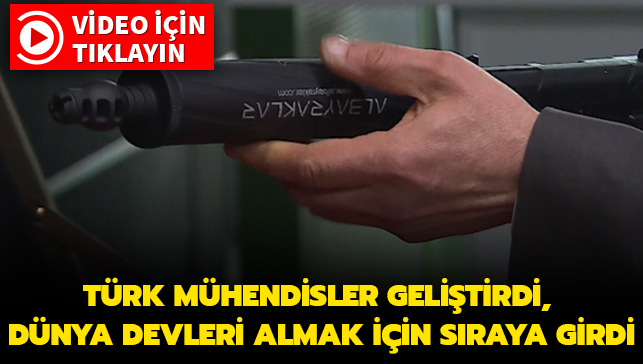 Geri tepmeyi önleyen silah aparatı geliştirdi