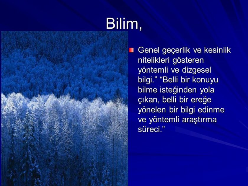 BİLİM FEN VE TEKNOLOJİ İLE İLGİLİ KISA YAZILAR