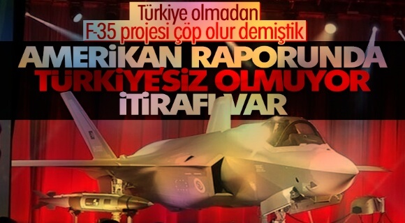 ABD Kongresi'ne sunulan F-35 raporunda Türkiye detayı