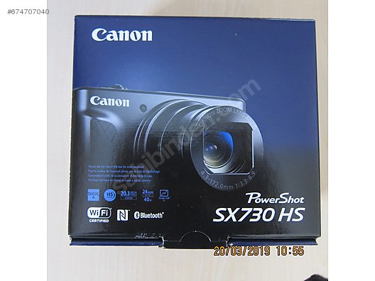  Uygun ve Kaliteli Fotoğraf Makine Önerileri
Canon PowerShot SX730 HS