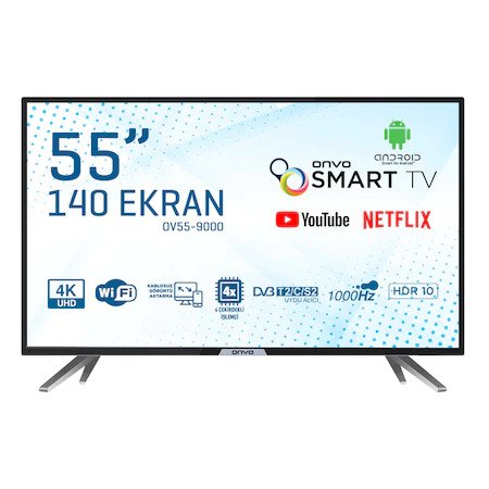 En Uygun Smart TV Önerileri Onvo OV55-9000 Ultra HD (4K) TV Özellikleri