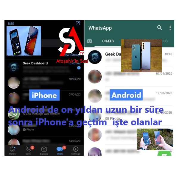 ANDROİD’DE ON YILDAN UZUN BİR SÜRE SONRA İPHONE’A GEÇTİM İŞTE OLANLAR