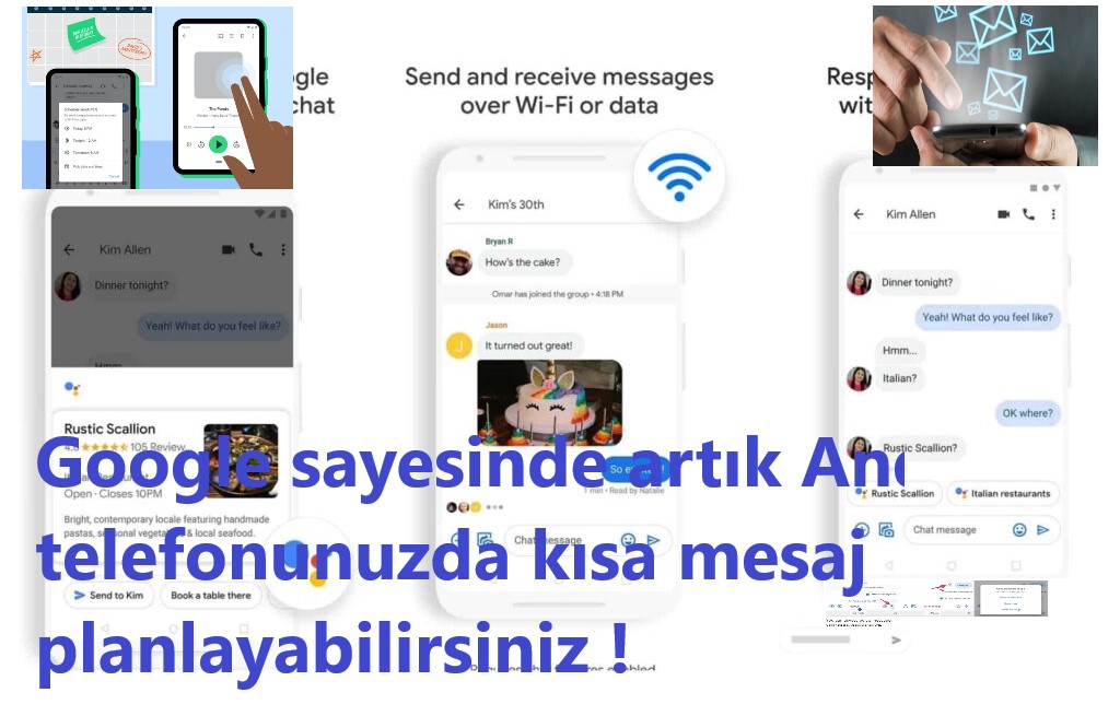 Google sayesinde artık Android telefonunuzda kısa mesaj planlayabilirsiniz !