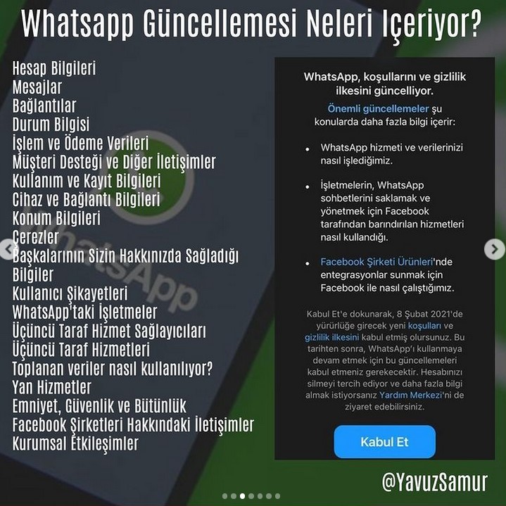 WhatsApp'tan Zorunlu Güncelleme Açıklaması