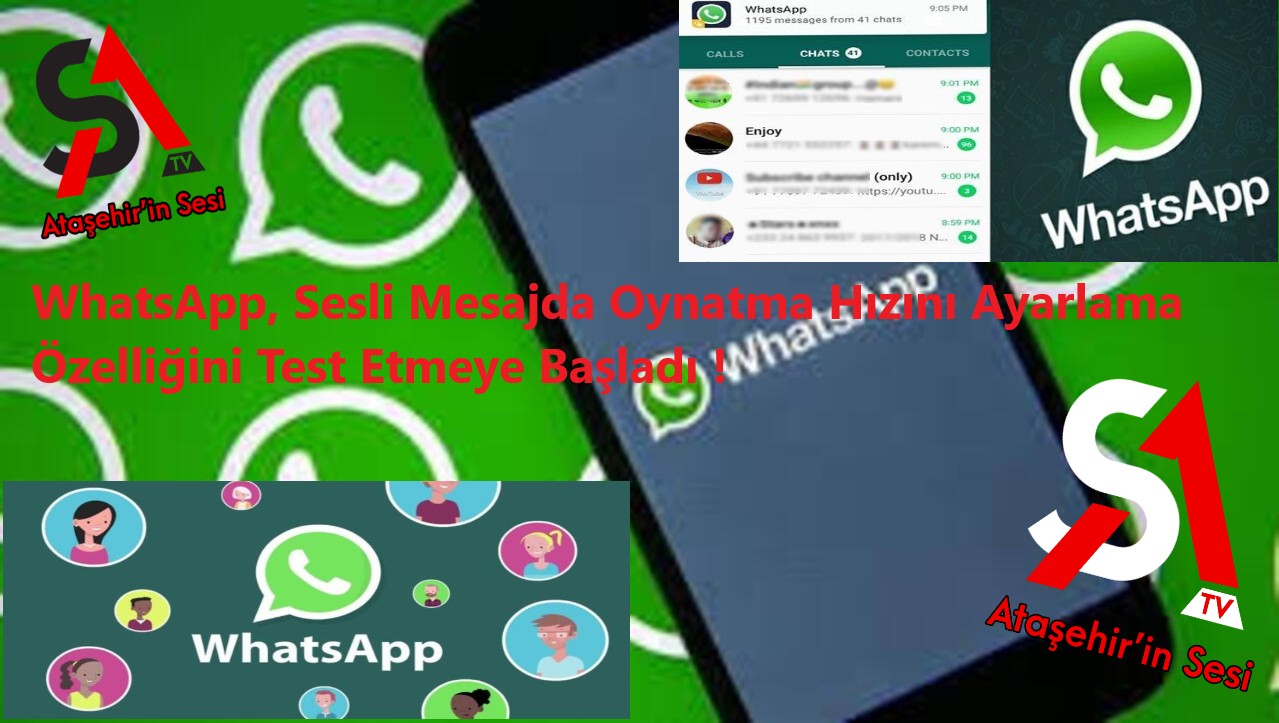 WhatsApp, Sesli Mesajda Oynatma Hızını Ayarlama Özelliğini Test Etmeye Başladı !