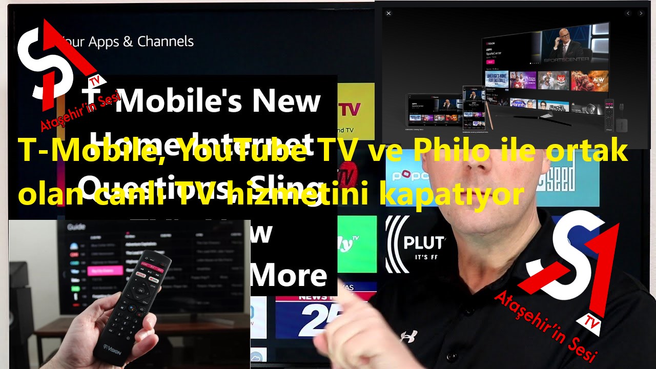 T-Mobile, YouTube TV ve Philo ile ortak olan canlı TV hizmetini kapatıyor