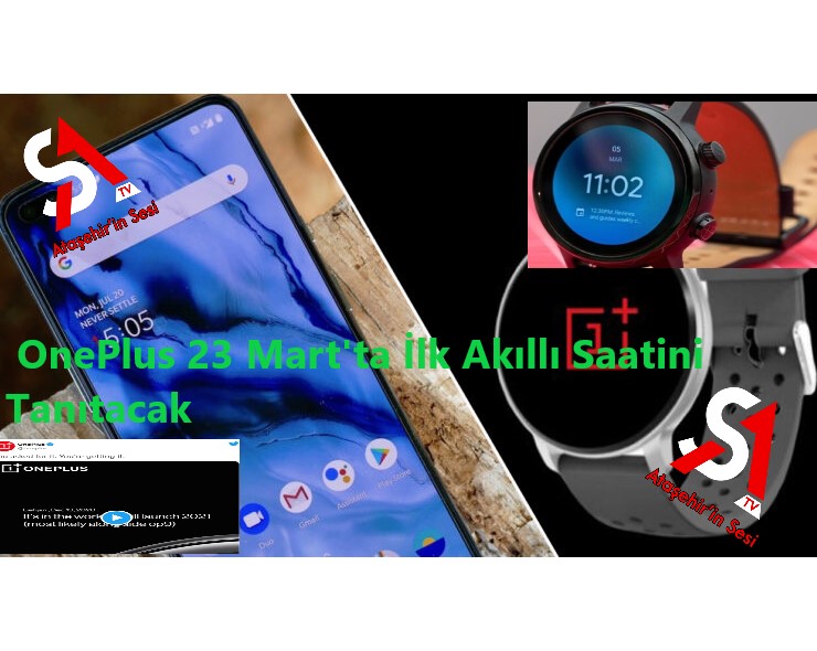 OnePlus 23 Mart'ta ilk akıllı saatini tanıtacak