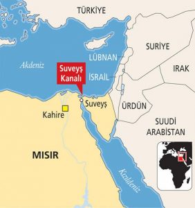 Süveyş Kanalı'nda Mahsur KalanKonteyner Gemisinin Boşaltılması Haftalar Alabilir.