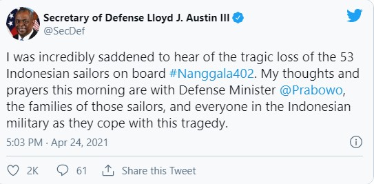 Endonezya Donanması Kayıp Denizaltı Battı 53 Mürettebat Ölü