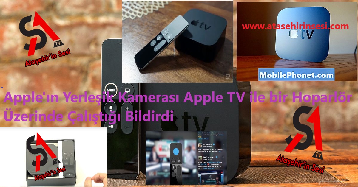 Apple'ın Yerleşik Kamerası Apple TV ile bir Hoparlör Üzerinde Çalıştığı Bildirdi