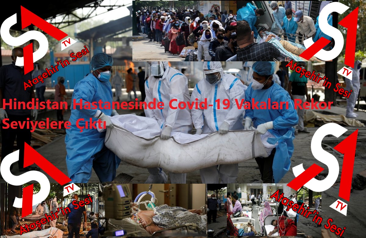 Hindistan Hastanesinde Covid-19 Vakaları Rekor Seviyelere Çıktı