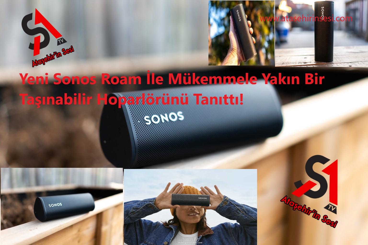 Yeni Sonos Roam İle Mükemmele Yakın Bir Taşınabilir Hoparlörünü Tanıttı