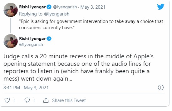 Epic Games'in App Store'ye Açtığı Dava Görülmeye Başlandı