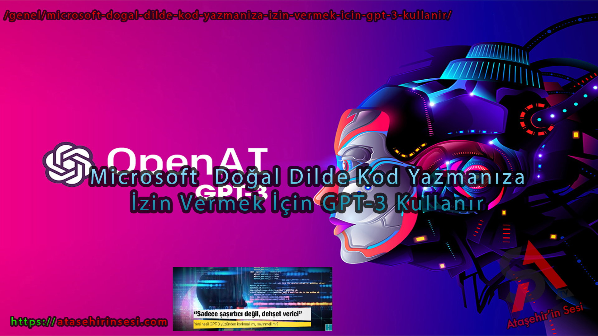 Microsoft Doğal Dilde Kod Yazmanıza İzin Vermek İçin GPT-3 Kullanır