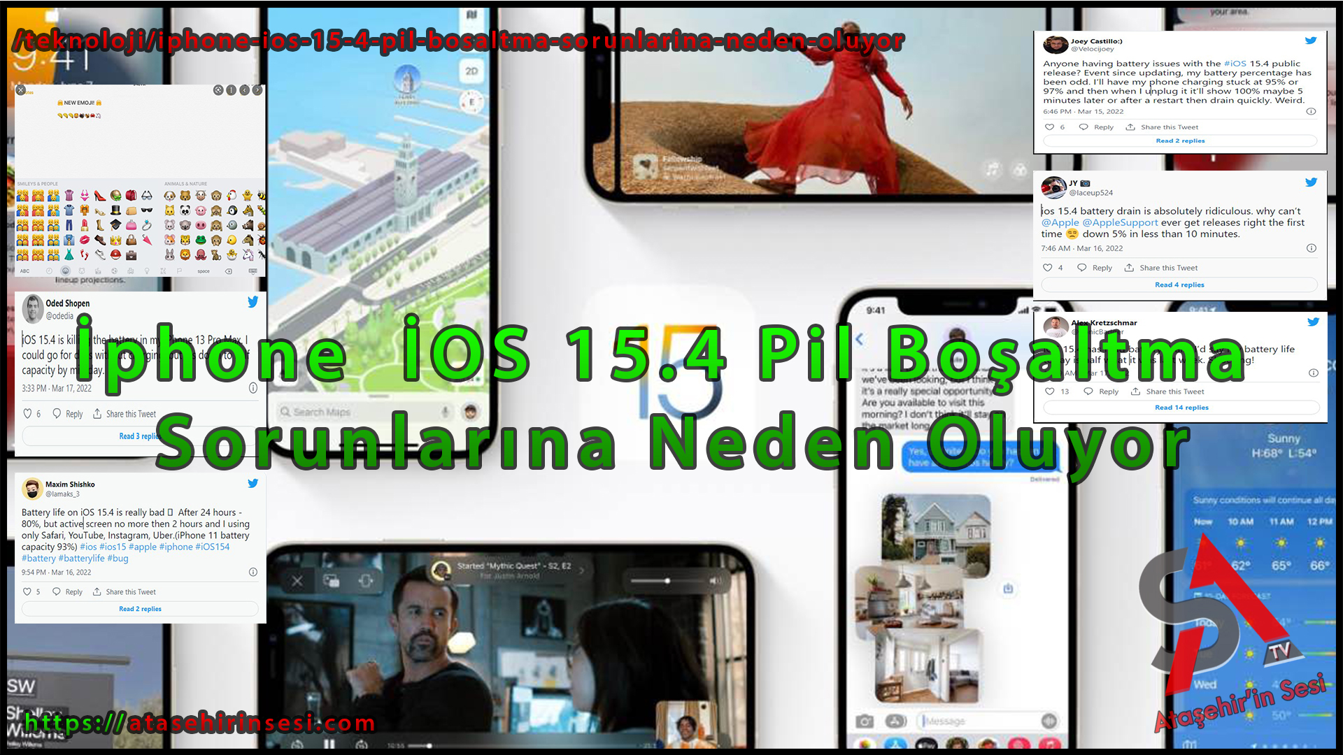 İphone İOS 15 kopya