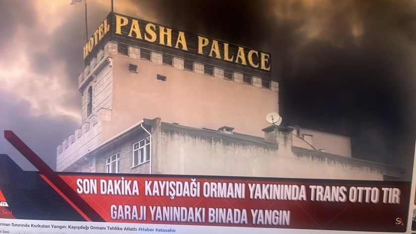 Ataşehir’de Orman Sınırında Korkutan Yangın Kayışdağı Ormanı Tehlike Atlattı