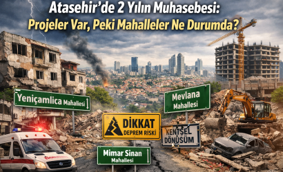 Ataşehir’de 2 Yılın Muhasebesi Projeler Var Peki Mahalleler Ne Durumda