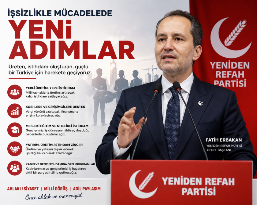 Fatih Erbakan: “Genç Nesil, Emekli, Asgari Ücretli ve Çiftçimiz İçin Yapacaklarımız Teminatımızdır Dedi
