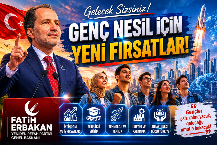 Fatih Erbakan: “Genç Nesil, Emekli, Asgari Ücretli ve Çiftçimiz İçin Yapacaklarımız Teminatımızdır Dedi