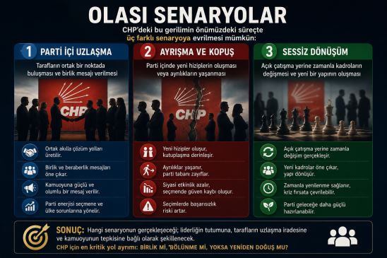 CHP’deki Kavganın Muhatabı Kim? Parti İçi Gerilimin Perde Arkası.