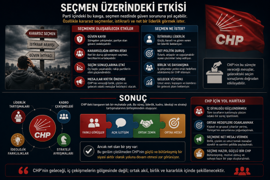 CHP’deki Kavganın Muhatabı Kim? Parti İçi Gerilimin Perde Arkası.