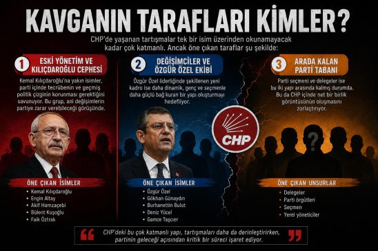 CHP’deki Kavganın Muhatabı Kim? Parti İçi Gerilimin Perde Arkası.
