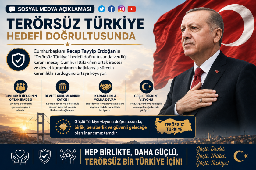 Terörsüz Türkiye Hedefinde Kararlılık