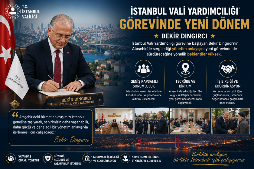 Ataşehir Kaymakamı Bekir Dıngırcı'ya Duygusal Veda: Hizmetleri ve Gönüllerde Bıraktığı İz Unutulmayacak.
