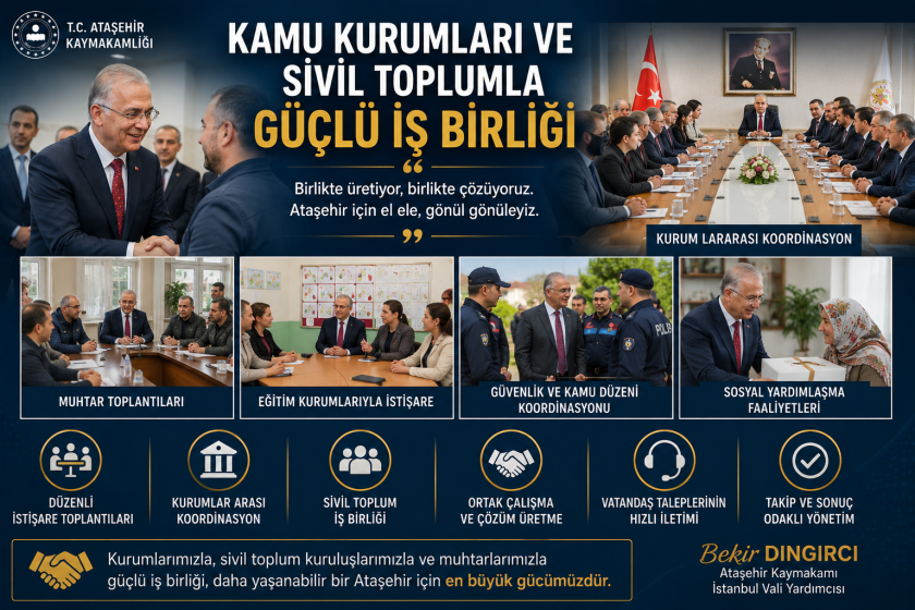 Ataşehir Kaymakamı Bekir Dıngırcı'ya Duygusal Veda: Hizmetleri ve Gönüllerde Bıraktığı İz Unutulmayacak.